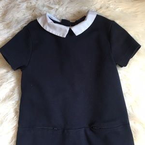 French Toast Navy Girls Dress 7/8
